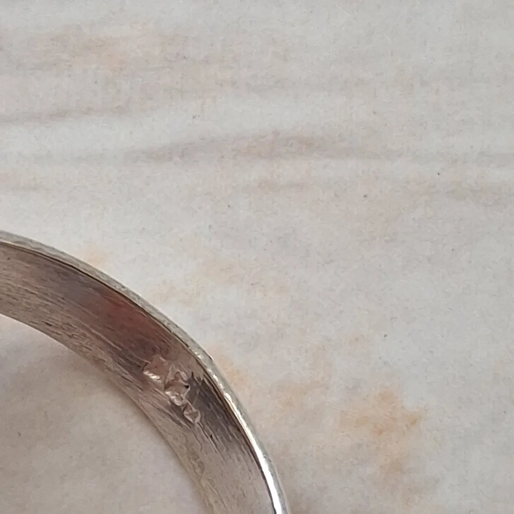 Artisan Handmade Red Rose Dahlia Turquoise 925 Sterling Silver Ring 8 1/2 - Picture 4 of 7